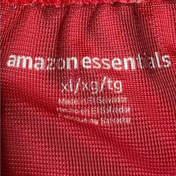 Amazon essentials men’s xl track short gym shorts drawstring pocket fitness - Picture 3 of 7